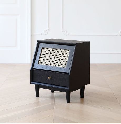 MOYU Harukaze Solid Wood Minimalist Bedside Cabinet from MOYU