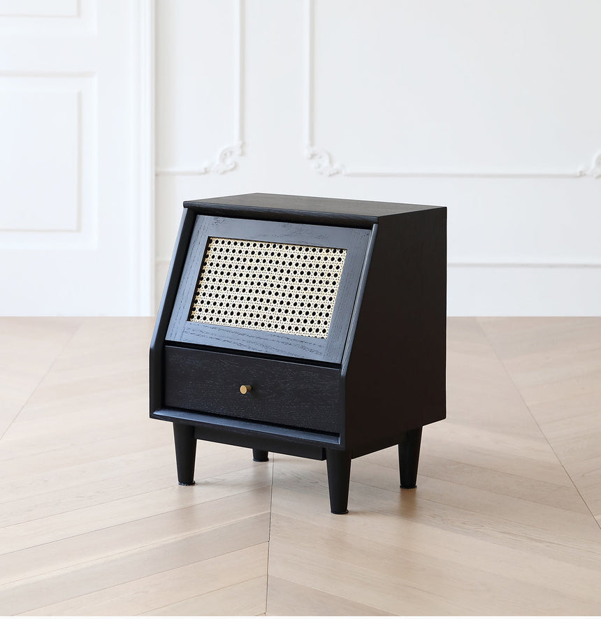 MOYU Harukaze Solid Wood Minimalist Bedside Cabinet from MOYU