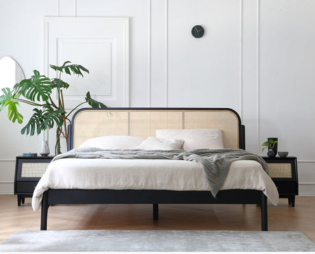 MOYU Harukaze Solid Wood Minimalist Bedside Cabinet from MOYU
