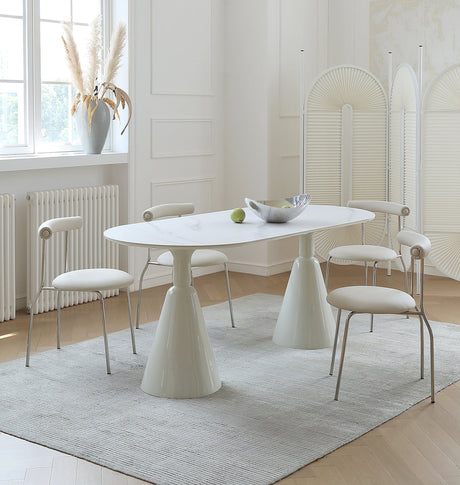 MOYU Isadora Vintage Chic Elegant Table Set from MOYU