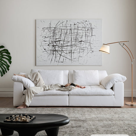 MOYU Isolde Plush Down Comfort Module Sofa from MOYU