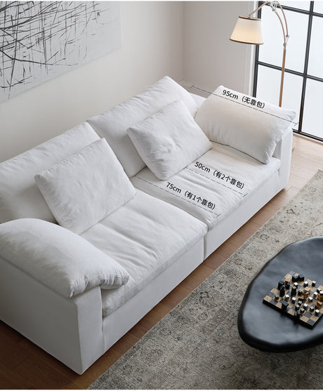 MOYU Isolde Plush Down Comfort Module Sofa from MOYU