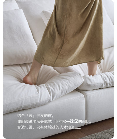 MOYU Isolde Plush Down Comfort Module Sofa from MOYU