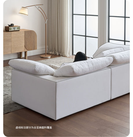 MOYU Isolde Plush Down Comfort Module Sofa from MOYU
