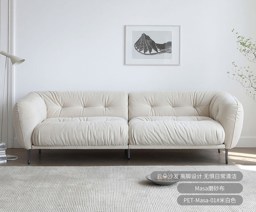 MOYU Luminara Soft Retro Fabric Cloud Cushion from MOYU