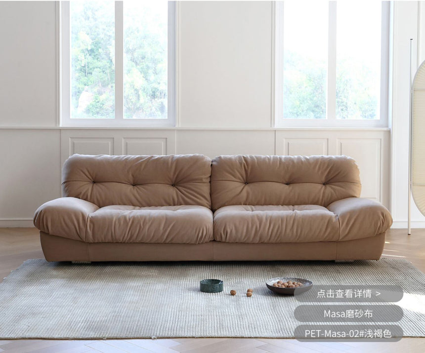 MOYU Luminara Soft Retro Fabric Cloud Cushion from MOYU