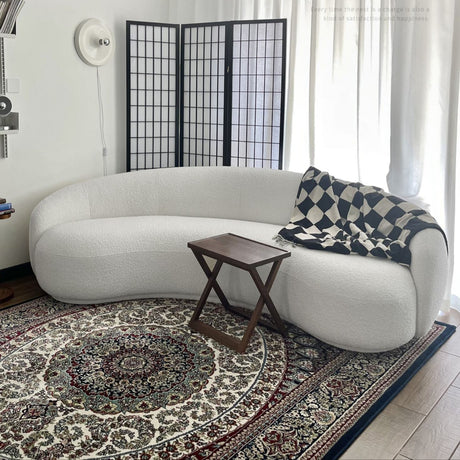MOYU Santiago Elegant Curved Minimalist Sofa from MOYU