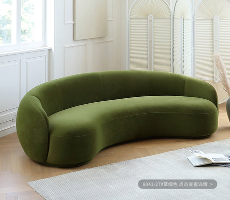 MOYU Santiago Elegant Curved Minimalist Sofa from MOYU