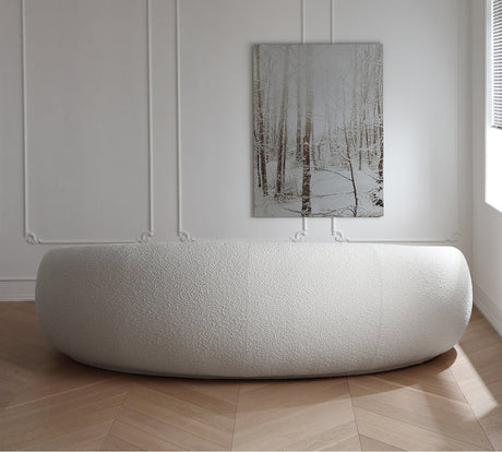 MOYU Santiago Elegant Curved Minimalist Sofa from MOYU
