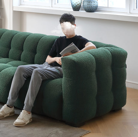 MOYU Seraphina Cozy Retro Cotton Sofa from MOYU