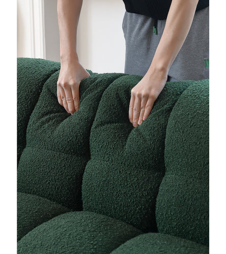 MOYU Seraphina Cozy Retro Cotton Sofa from MOYU