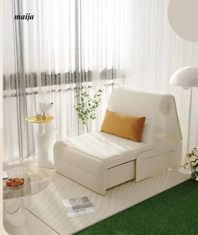 Aurora Cream Electric Telescopic Sofa from maija