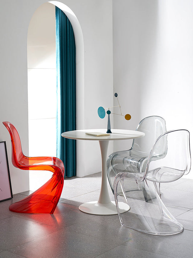 NIYE Alborz Sleek Modern Acrylic High Chair from NIYE