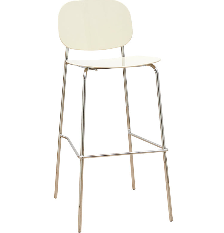 NIYE Alhambra Chic Transparent Bar Chair - Nordic Acrylic High Stool from NIYE