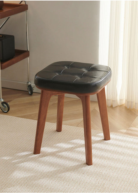 NIYE Amadora Chic Solid Wood Dwarf Stool from NIYE