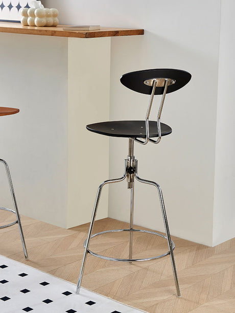 NIYE Arendal Adjustable Rustic Barstool from NIYE