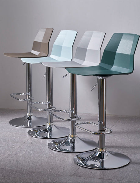 NIYE Ashten Nordic Minimalist Home Bar Stool with Rotation Lift from NIYE