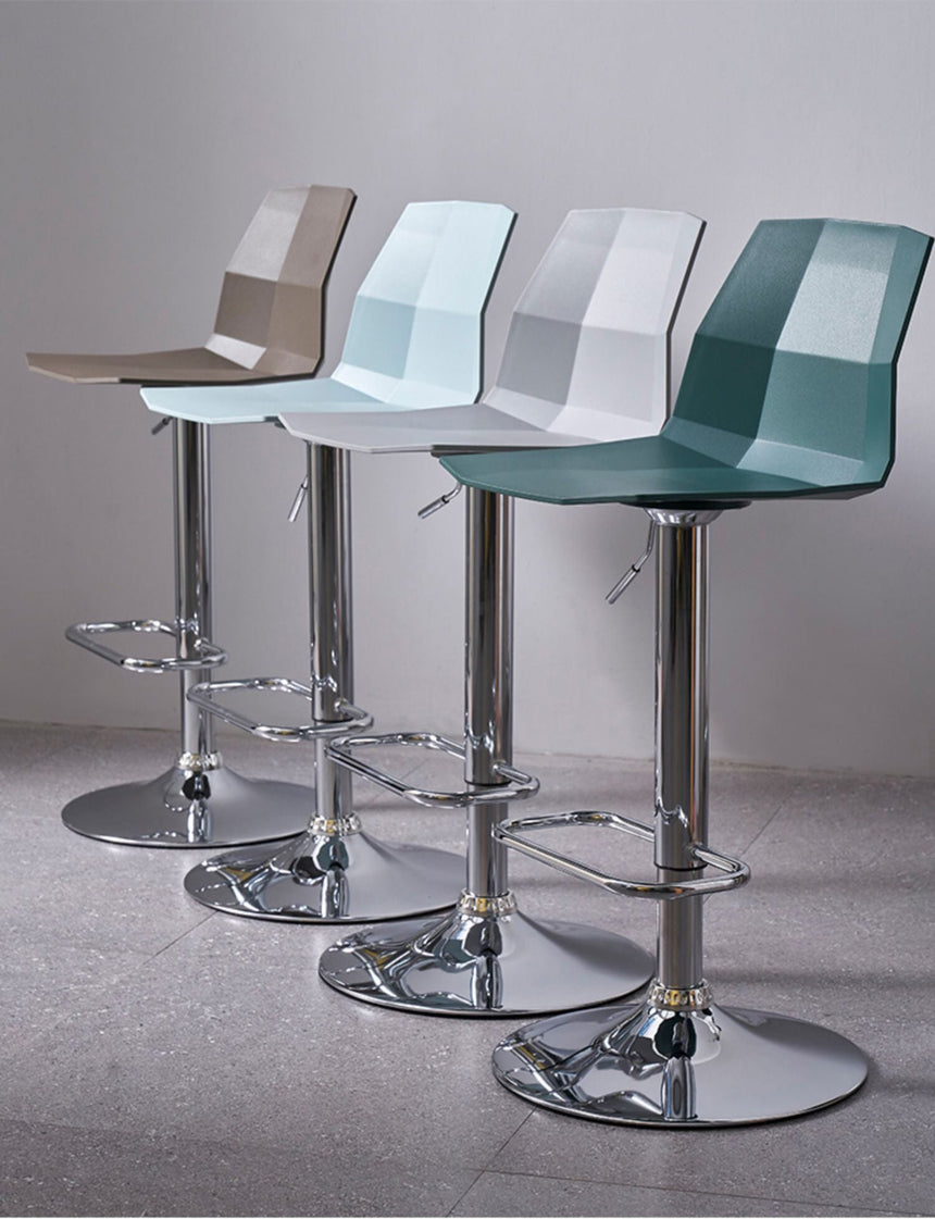 NIYE Ashten Nordic Minimalist Home Bar Stool with Rotation Lift from NIYE