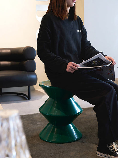 NIYE Ashtoria Chic Hourglass Design Small Stool from NIYE