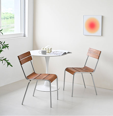 NIYE Ashtyn Rustic Simple Retro Nordic Dining Chair from NIYE