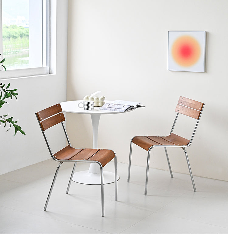 NIYE Ashtyn Rustic Simple Retro Nordic Dining Chair from NIYE