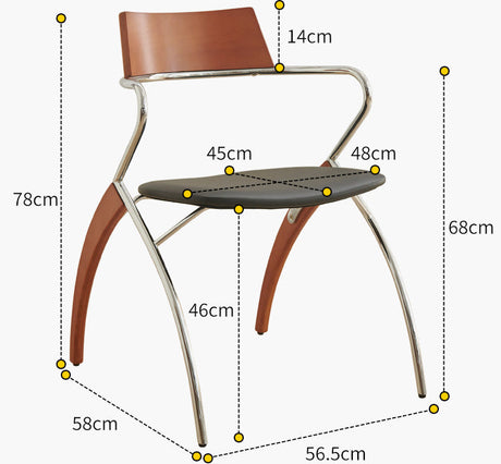 NIYE Calista Creative Bauhaus Armrest Leisure Chair from NIYE