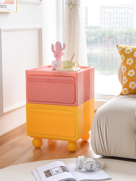 NIYE Calypso Minimalist Nordic Bedroom Storage Side Cabinet from NIYE