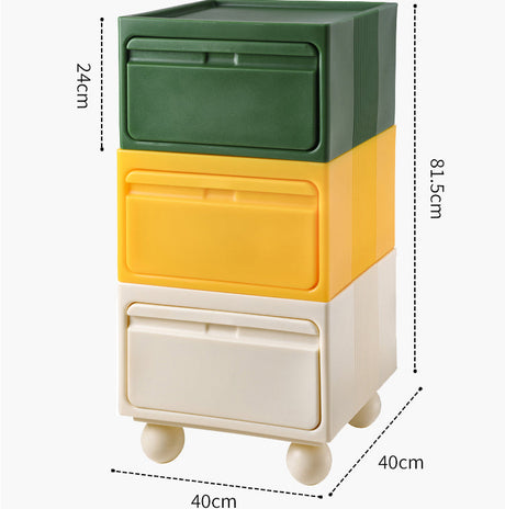 NIYE Calypso Minimalist Nordic Bedroom Storage Side Cabinet from NIYE