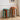 NIYE Cambria Thickened Round Stool - Stackable Rattan Design from NIYE