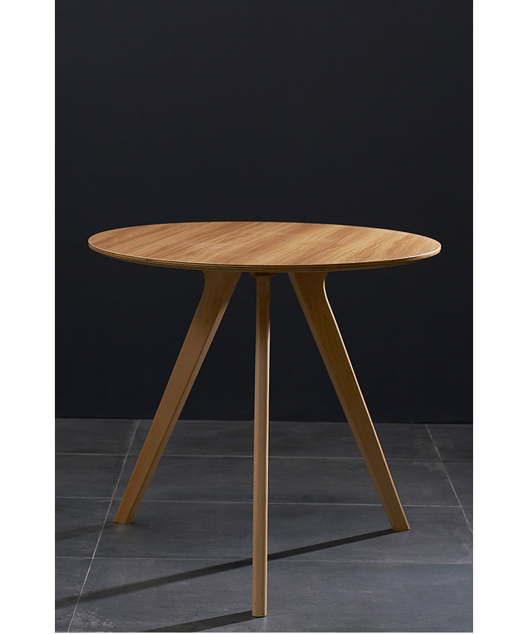 NIYE Carlotta Chic Solid Wood Round Coffee Table from NIYE