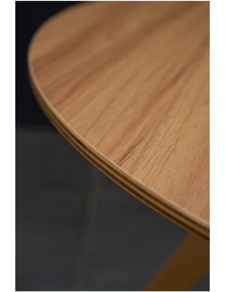 NIYE Carlotta Chic Solid Wood Round Coffee Table from NIYE