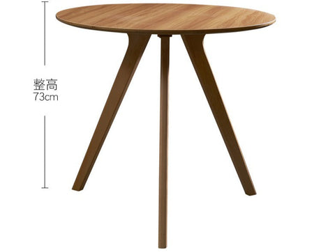 NIYE Carlotta Chic Solid Wood Round Coffee Table from NIYE