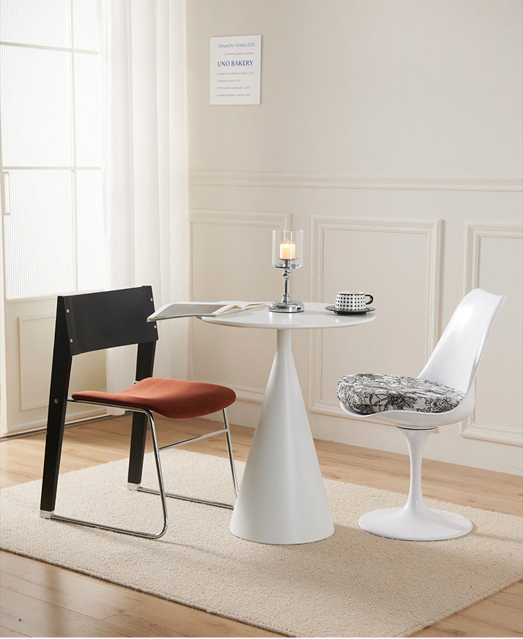 NIYE Elowen Minimalist Solid Wood Dining Chair with Backrest from NIYE