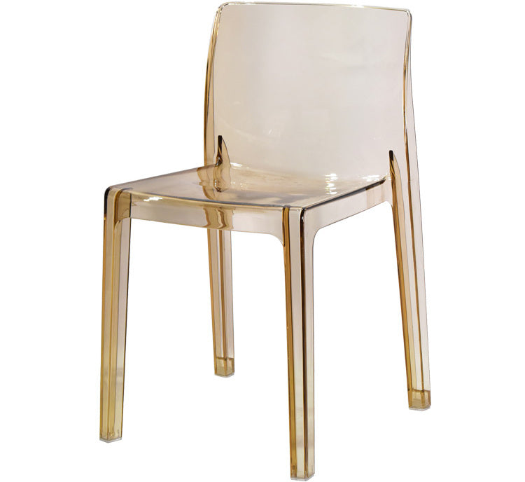 NIYE Elowen Sleek Transparent Acrylic Dining Chair from NIYE
