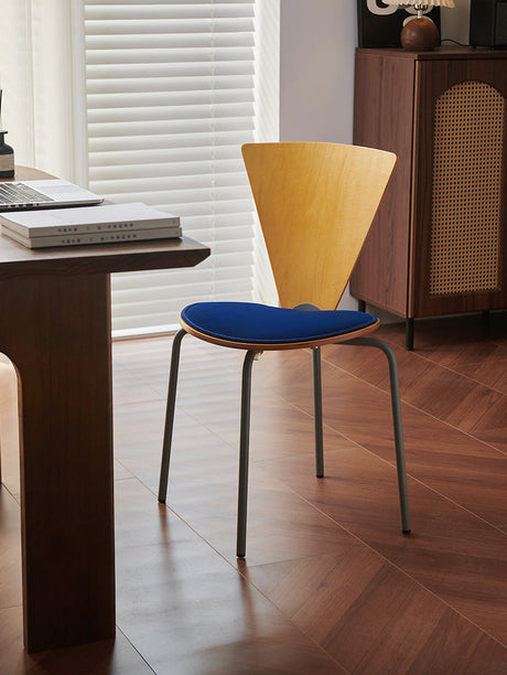 NIYE Haruki Minimalist Solid Wood Dining Chair from NIYE