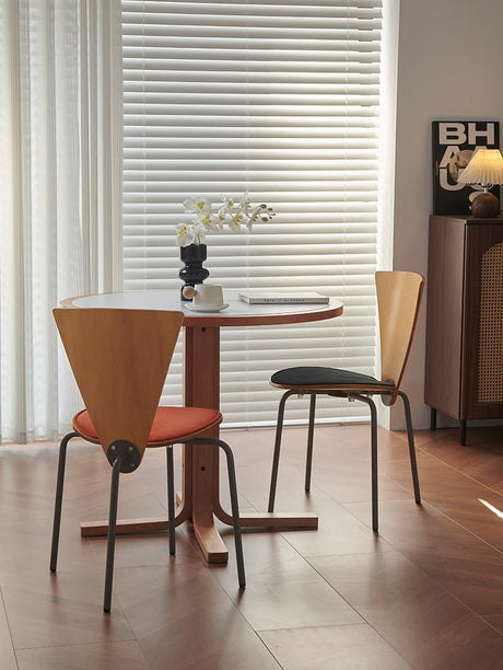 NIYE Haruki Minimalist Solid Wood Dining Chair from NIYE