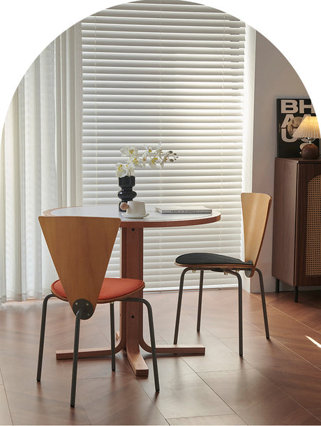 NIYE Haruki Minimalist Solid Wood Dining Chair from NIYE