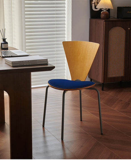 NIYE Haruki Minimalist Solid Wood Dining Chair from NIYE