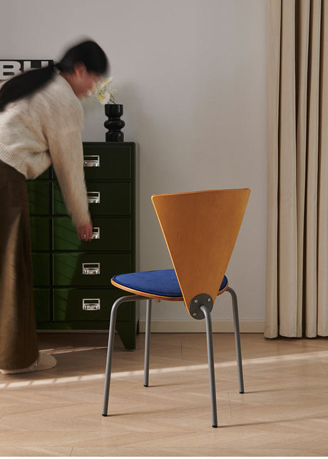 NIYE Haruki Minimalist Solid Wood Dining Chair from NIYE