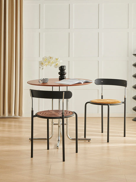NIYE Ipanema Chic Solid Wood Balcony Stool from NIYE