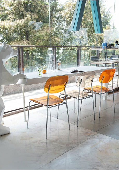 NIYE Isadora Minimalist Acrylic Dining Chair from NIYE