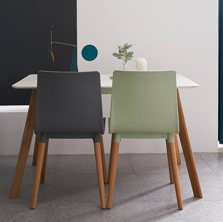 NIYE Isadora Minimalist Plastic Dining Chair from NIYE