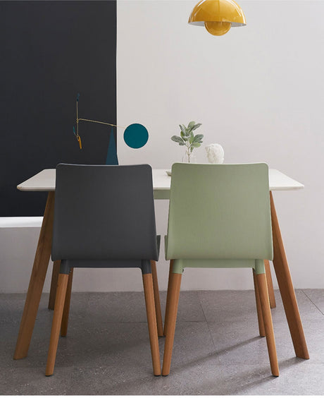 NIYE Isadora Minimalist Plastic Dining Chair from NIYE