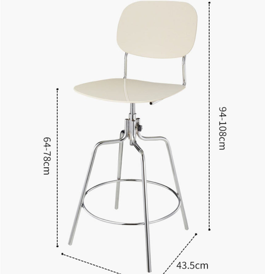 NIYE Isolde Modern Ergonomic Barstool Creative Highchair from NIYE
