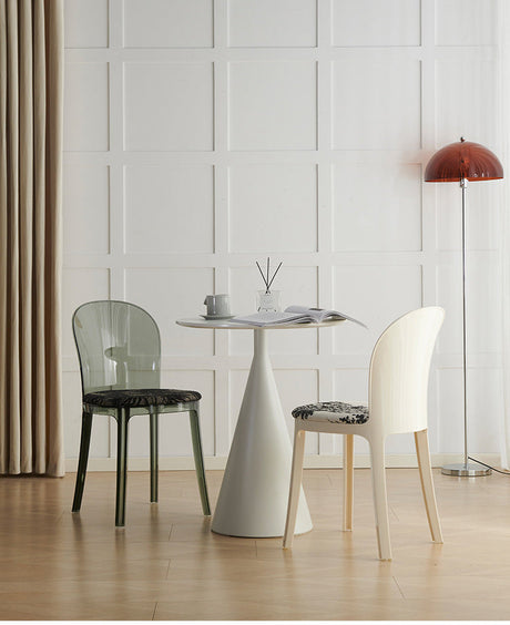 NIYE Isolde Modern Transparent Ghost Chair from NIYE