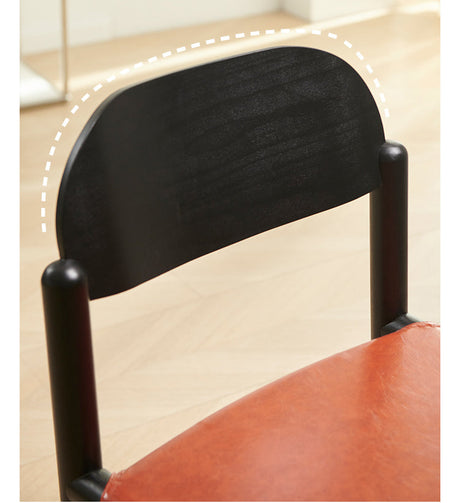 NIYE Isolde Vintage Sleek Solid Wood Dining Chair from NIYE