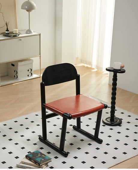 NIYE Isolde Vintage Sleek Solid Wood Dining Chair from NIYE