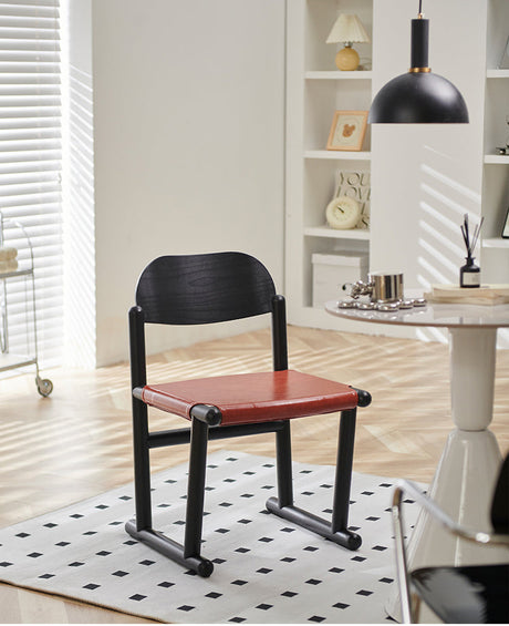 NIYE Isolde Vintage Sleek Solid Wood Dining Chair from NIYE