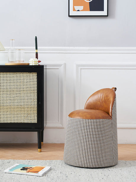 NIYE Juniper Cozy Soft Fabric Stool from NIYE