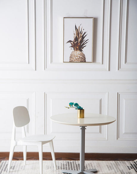 NIYE Kael Minimalist Folding Portable Round Aluminum Alloy Table from NIYE